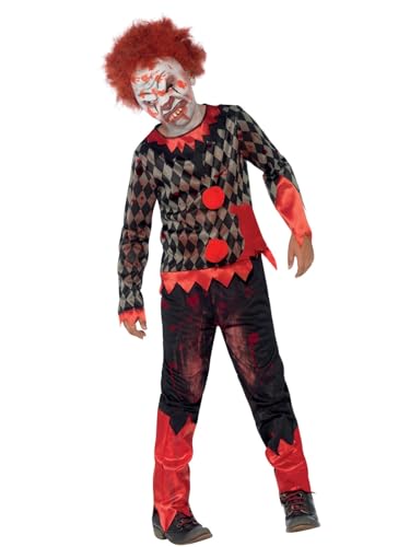 Smiffys Costume clown zombie deluxe, Rouge & Vert, avec... - Jouets & Jeux Amazon France à 17.60€