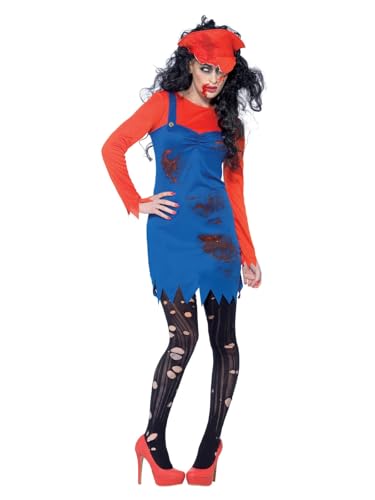 Smiffys Zombiekostüm Klempnerin, Rot, mit Kleid, Oberteil... - Mode & Vêtements Amazon Allemagne à 27.74€