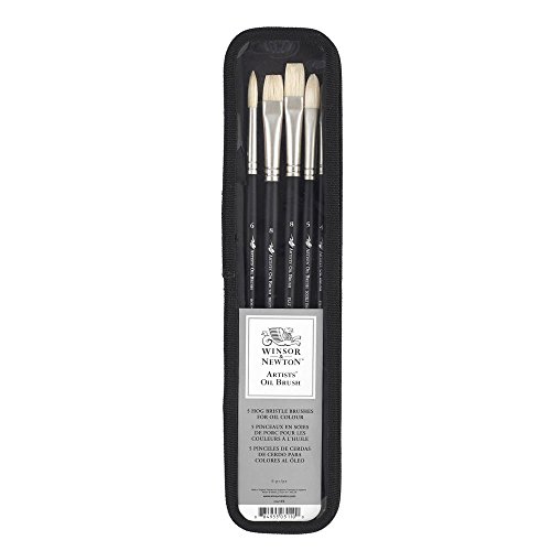 Winsor & Newton "Artists" HOG Öl Pinsel (5 Stück) - Loisirs Créatifs Amazon Allemagne à 12.27€