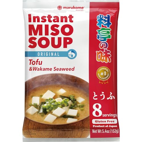 Marukome Instant Ryoutei-No-Aji Miso Soup with Chunks of... - Nouvelle promo Amazon à 2.09€