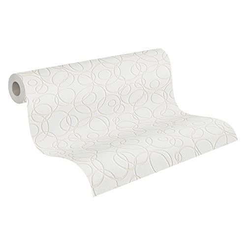 A.S. Création Papier Peint Intissé überstreichbare Meister... - Jardin & Extérieur Amazon France à 8.82€