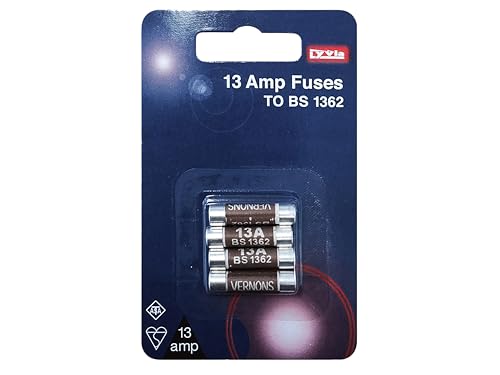 13A FUSES PK4 Bag V1013BP* - High-Tech & Électronique Amazon Royaume-Uni à 0.83€