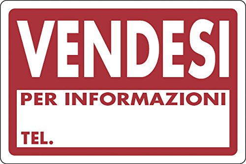 TARGA SEGNAL "VENDESI" PZ 10 - Maison & Cuisine Amazon Italie à 1.27€