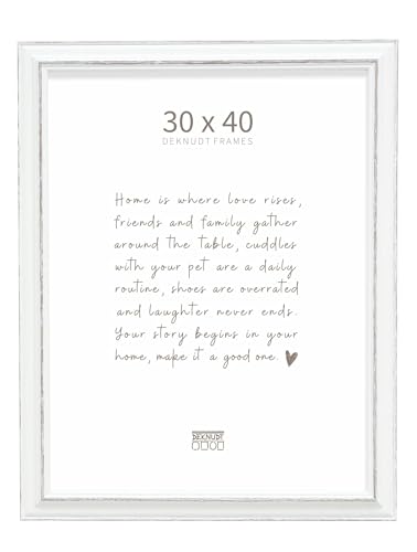 Deknudt Frames, Cornice Porta Foto in Legno, Bianco (Weiß)... - High-Tech & Électronique Amazon Italie à 25.40€