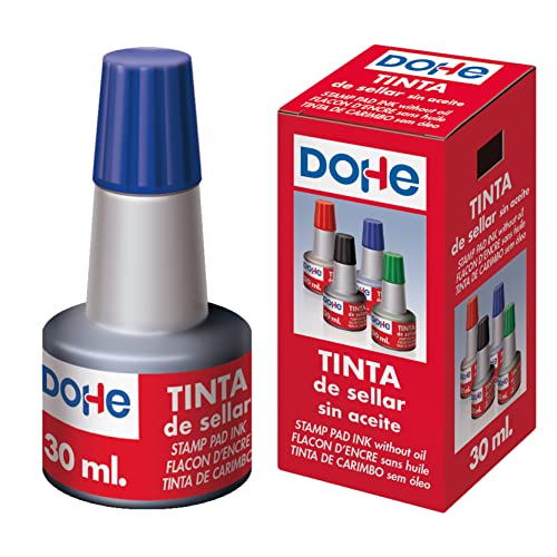 MTL 79535 - Tinta tampones y sellos, 30 ml, color azul - Fournitures Bureau en promo à 1.75€
