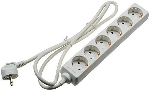 Goobay 51296 Bloc Multiprise, Blanc, 1.5 m Longueur de Câble en promo à 6,43€ (-57%) sur Amazon FR