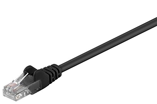 Goobay 68684 CAT 6 Câble de Liaison, U/UTP, Noir, 5m... en promo à 3€ (-64%) sur Amazon FR