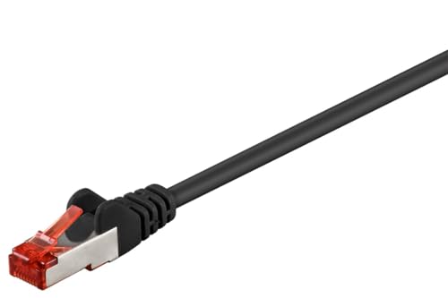 Goobay CAT 6-100 SSTP PIMF Black 1m Negro - Cable de red (1... - High-Tech & Électronique Amazon Espagne à 6.61€