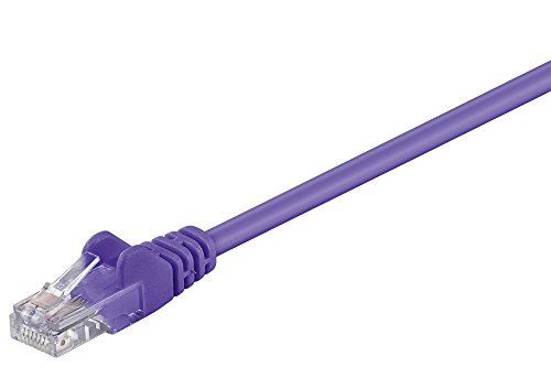 Goobay 95266 CAT 6 Verbindungskabel, U/UTP, 10 m, Violett - Animalerie Amazon Allemagne à 5.55€