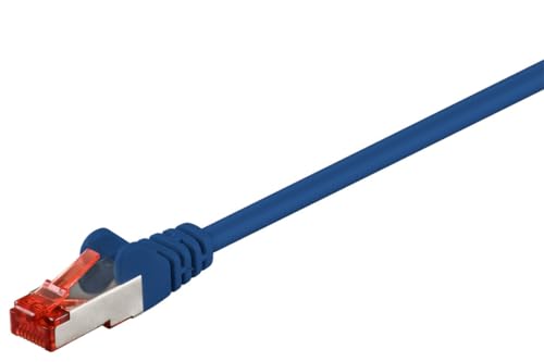 goobay Cat 6-050 SSTP PIMF Blue 0.50m câble de réseau Bleu... - Animalerie Amazon France à 5.77€
