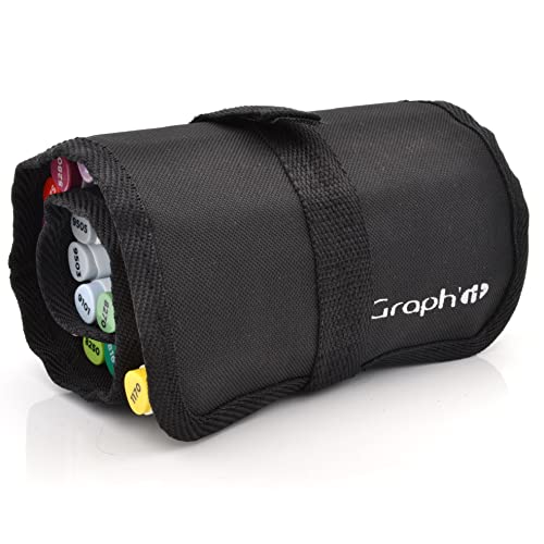 Graphit GI00053 Pencil Case for 24 Markers - Fournitures Bureau Amazon Royaume-Uni à 11.74€