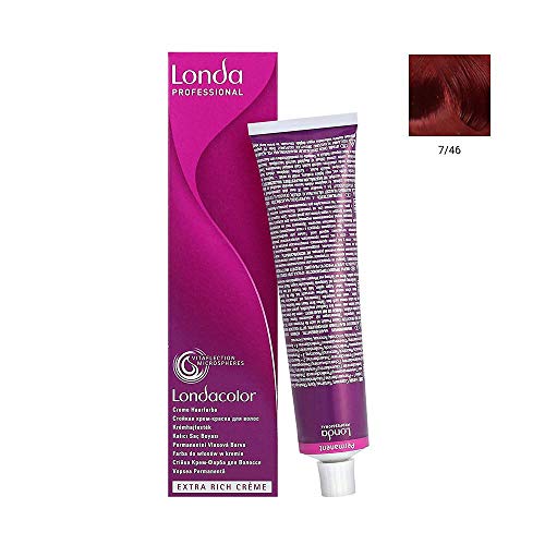 Londa Londacolor Creme Haarfarbe 7/ 46 mittelblond-kupfer-vi... - Beauty & Fragrances Amazon Germany à 7.98€