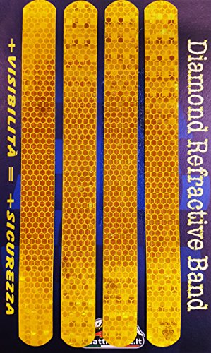 4R Quattroerre.it Diamond Refractive Bands, Fluo Yellow... - Amazon Royaume-Uni à 4.73€