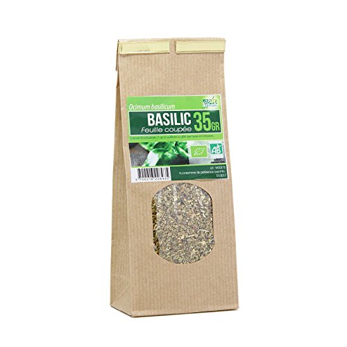 Tisane de Basilic Bio (Ocimum Basilicum) - 35 g - Épicerie Amazon France à 2.72€