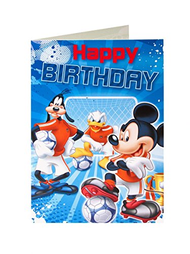 Mickey Mouse Goofy Donald Canard Football Carte... - Sports & Fitness Amazon France à 8.56€