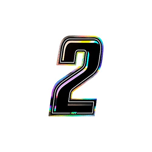 4R Quattroerre.it 13242 Startnummer 2 Aufkleber für... - Auto & Moto en promo à 3.10€