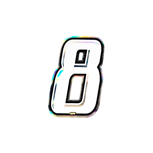 4R Quattroerre.it 13258 Número Racing 8, Blanco, 10 x 10 cm - Loisirs Créatifs en promo à 2.80€