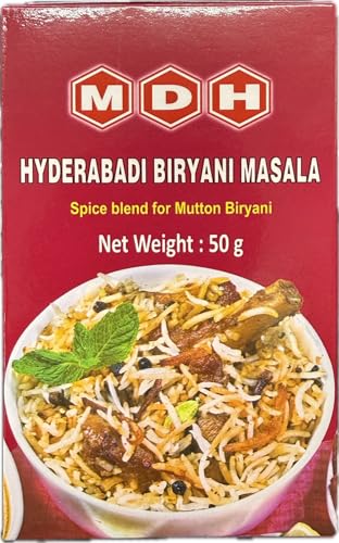 MDH Hyderabadi Biryani Masala 50g - Épicerie Amazon Espagne à 1.99€
