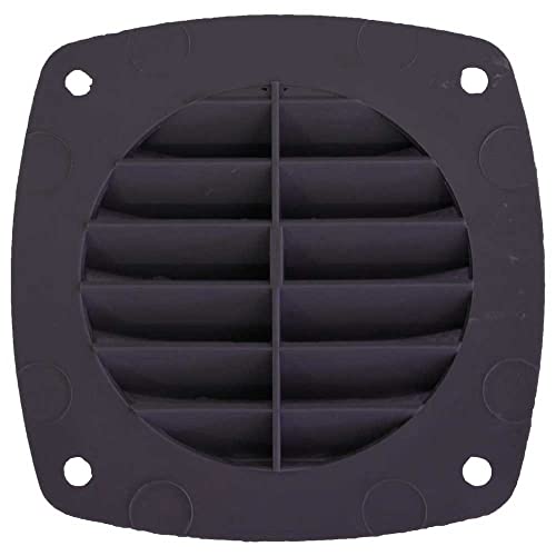 Grille d'aération ronde noir - Jardin & Extérieur Amazon France à 2.30€