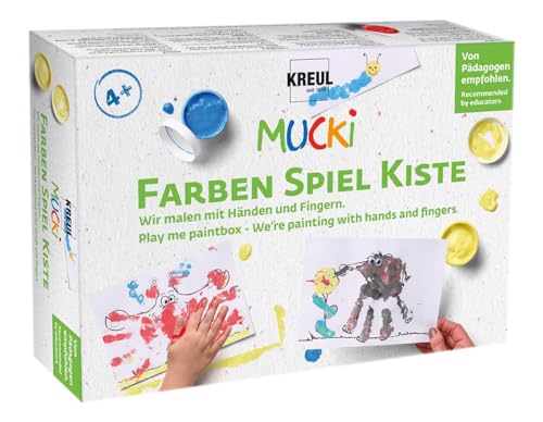 Kreul 29101 - Mucki peinture au doigt boîte de jeu de... - Jouets & Jeux en promo à 11.80€