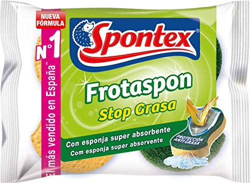 Spontex Frotaspon Lot de 2 pastilles de Fibre de Cellulose... - Maison & Cuisine Amazon France à 4.67€