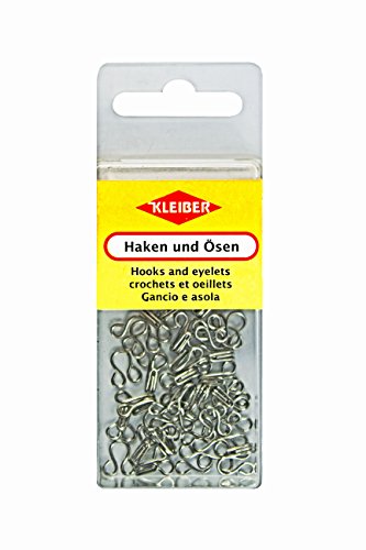 Kleiber 80055 Haken Plus Ösen Silber - Maison & Cuisine Amazon Allemagne à 1.56€