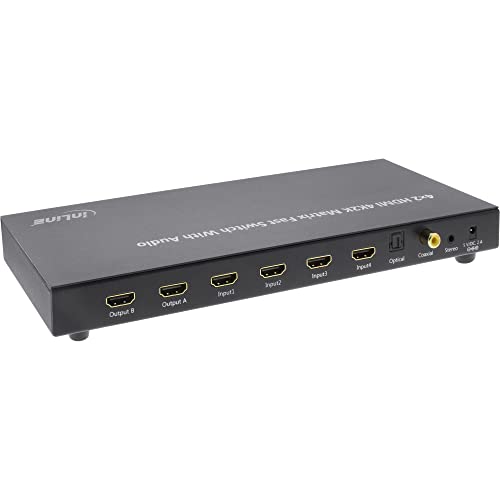 InLine HDMI Matrix Switch/conmutador - 4K2K - 4 entradas a... - High-Tech & Électronique Amazon Espagne à 26.53€