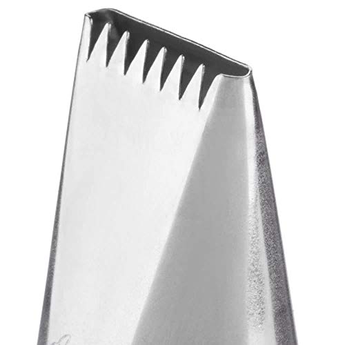 Ateco # 895 - Ribbon Pastry Tip - Stainless Steel - Loisirs Créatifs Amazon France à 14.62€
