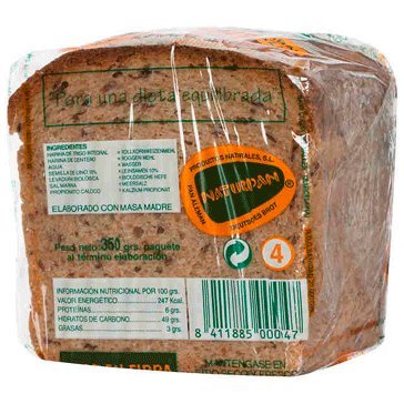 PAN DE LINAZA 350gr. - Maison & Cuisine Amazon Espagne à 2.17€