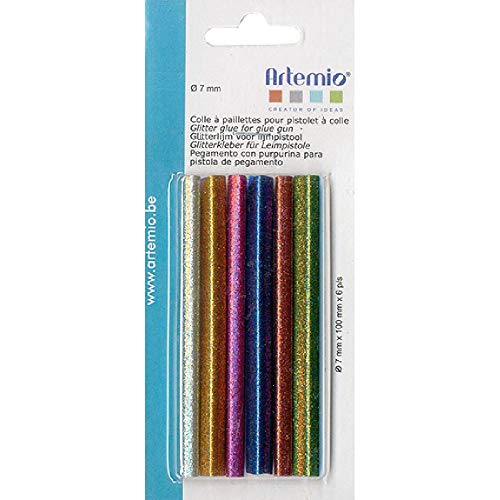 Artemio Set 6 Recharge Colle à Paillettes, Autre... en promo à 1,15€ (-63%) sur Amazon FR