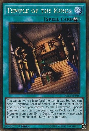 Yu-Gi-Oh! - Temple of the Kings (PGL2-EN056) - Premium... - Jeux Vidéo & Consoles en promo à 7.97€