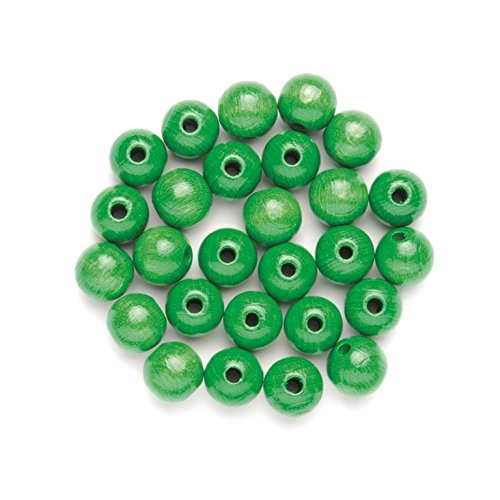 GLOREX Holzperle 155St, Holz, Grün, 11 x 8.5 x 0.5 cm - Maison & Cuisine Amazon Allemagne à 2.99€