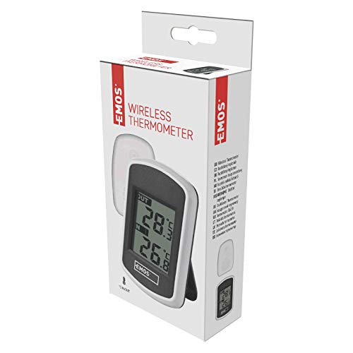 Emos - E0042 Thermomètre numérique sans fil original - Bricolage & Outils Amazon France à 16.23€
