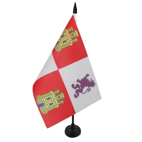 AZ FLAG - Drapeau De Table Castille-Et-Leon 21x14 cm... - Maison & Cuisine en promo à 4.95€