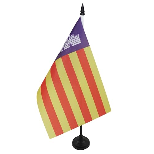 AZ FLAG - Drapeau De Table Mayorque 21x14 cm - Petit... - Maison & Cuisine Amazon France à 3.78€