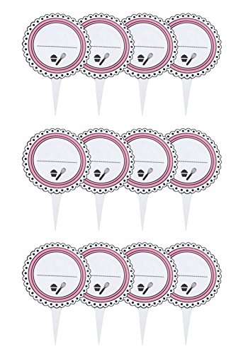 Fackelmann Decorazione per Cup Cake/Muffin,12 Pezzi, Carta... - Home & Kitchen Amazon Italy à 2.50€