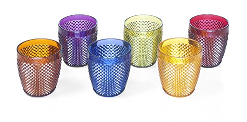 Excelsa 48783 Diamond Set 6 Bicchieri Acqua, Plastica... - Bon plan à 29.99€
