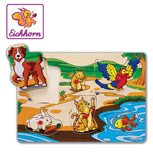 Eichhorn 100005452 Jigsaw Puzzle 30 x 20 cm with 6 Pieces... - Jouets & Jeux Amazon Royaume-Uni à 6.36€