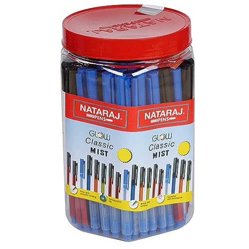 Nataraj GCM Stylo bille Rouge/blanc - Fournitures Bureau Amazon France à 20.85€