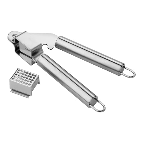 Chef Aid Garlic Press, High Grade Stainless Steel Mincer... - Bricolage & Outils Amazon Royaume-Uni à 5.26€