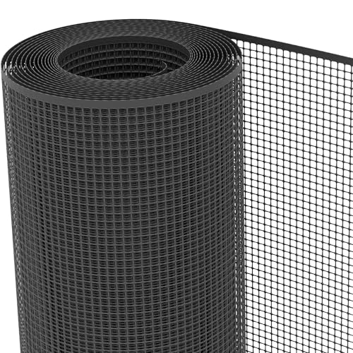 TENAX Filet en Plastique Quadra 10 Anthracite 1,00x5 m... - Nouvelle promo Amazon à 18.65€