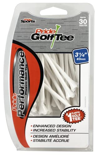 Pride Golf Tee Evolution Tee da Golf, White - Amazon Italie à 9.07€