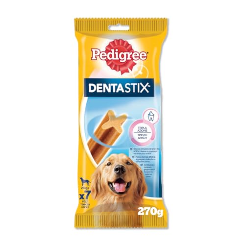 PEDIGREE DentaStix Maxi - 270 g - 7 Sticks - Animalerie Amazon France à 14.58€