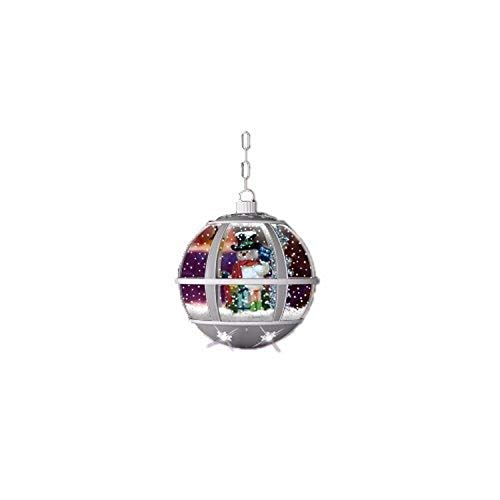 Renaissance 2000 Inc 12"x12"x12" Silver Hanging Snowman... - Maison & Cuisine en promo à 43.06€
