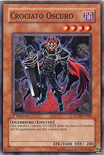 Yu-Gi-Oh! - PTDN-IT020 - Crociato Oscuro - Oscurità... - Jeux Vidéo & Consoles Amazon Italie à 1.15€