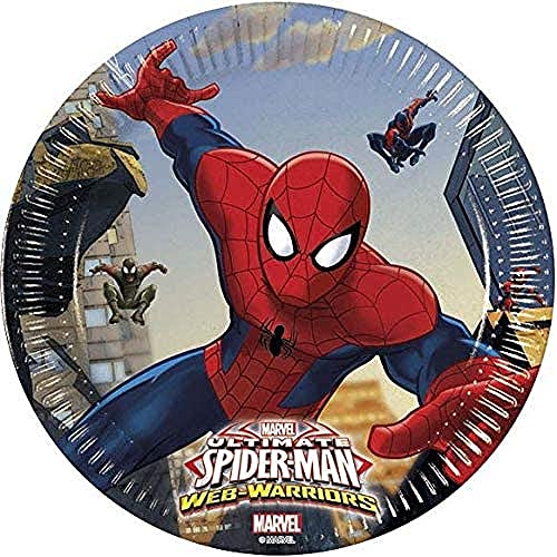Piatto 20 cm, Ultimate Spiderman Web Warriors - Amazon Italy à 2.90€