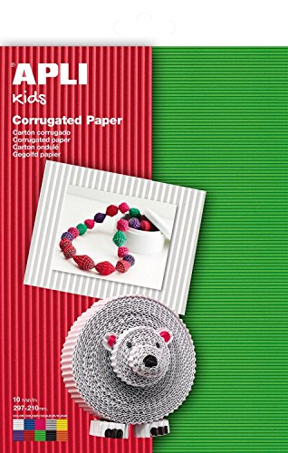 Apli 946042 Carta Ondulata A4, Confezione da 10 Pezzi - Auto & Motorcycle Amazon Italy à 6.60€