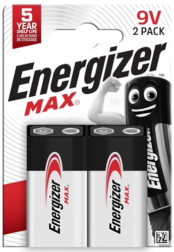 ENERGIZER PILAS ALKALINE MAX 9V Alkali Batterien, 2 Stück... - Sports & Fitness Amazon Allemagne à 3.99€