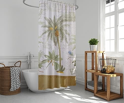 Avanti Linens - Fabric Shower Curtain, Tropical Inspired... - Sports & Fitness Amazon Royaume-Uni à 16.28€