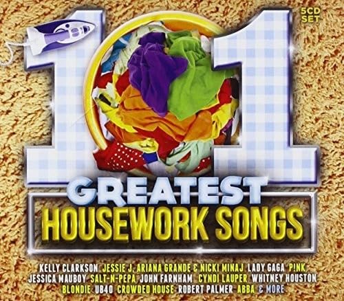 101 Greatest Housework Songs (5 CD) - Musique & Instruments Amazon Italie à 5.32€